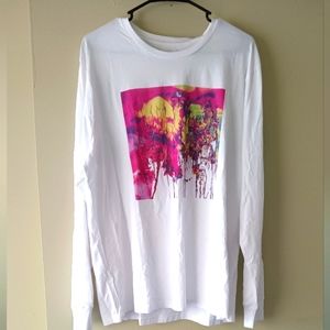 Levi Super Natural Graphic Long Sleeve Shirt XL